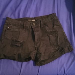 Black shorts